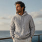 Heren casual hoodie met dubbelzijdige pluis