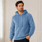 Heren casual hoodie met dubbelzijdige pluis