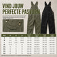 🛠️ Stoere Werkstijl 👖 Heren Zware Denim Tuinbroek – Relaxed Fit, Rechte Pijpen & Multifunctionele Zakken