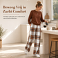 Dames Zachte Casual Rondehals Trui en Wijde Pijpen Broek Set