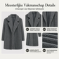 Dames middellange lamswoljas