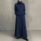 Dames colshirt en maxi rok set