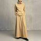 Dames colshirt en maxi rok set