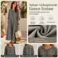 Casual maxi-jurk voor dames met zakken