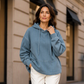 Casual denimhoodie voor dames
