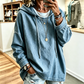 Casual denimhoodie voor dames