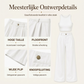Hoge taille pantalon met rechte pijpen voor dames