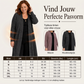 Gezellige Geribbelde Longline Cardigan voor Vrouwen