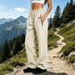 Waterdichte damesoutdoorbroek met ritszakken
