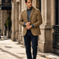Heren colbert met getrapte revers, slim-fit model