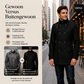 Heren getailleerde double-breasted trenchcoat