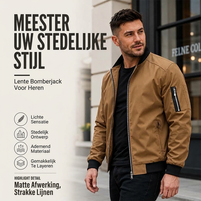 Heren outoor casual bomberjack