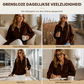 Casual en comfortabele dames-sweater met kwartrits