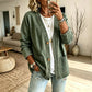 Casual V-hals denim vest voor dames