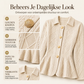 Elegante gerimpelde peplumblazer voor dames