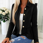 🔥 Vandaag Extra Voordelig - Elegante gerimpelde peplumblazer voor dames ✨ vrouwelijk silhouet peplum snit elegant