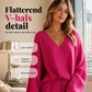 Zachte Lounge Set met V-Hals