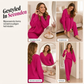 Zachte Lounge Set met V-Hals
