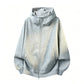 Casual jack met capuchon en volledige rits voor dames