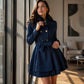 Elegante tweedelige overjas voor dames