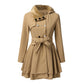 Elegante tweedelige overjas voor dames