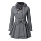 Elegante tweedelige overjas voor dames