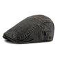 ✨ Tijdelijke Korting 🧢 Unisex Vintage Gedistresseerde Baret & Platte Pet – Retro Stijlvol Design voor Elke Dag