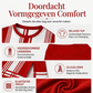 Damesset met bedrukte langemouwen top en leggings