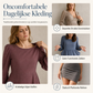 Dames Jurk met Vierkante Hals, Babydoll-model met Zakken