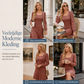 Dames Jurk met Vierkante Hals, Babydoll-model met Zakken