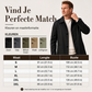 Minimalistische herenjas met enkele rij sluiting en middellange lengte