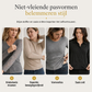 Vrouwen Deep V-hals Kant Lange Mouwen Top