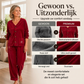 Vrouwen casual corduroy 2-delige set