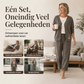 Vrouwen casual corduroy 2-delige set