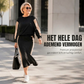 Tweedelige set voor dames: gebreide trui & midi rok
