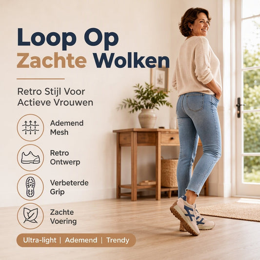 Casual lichtgewicht platform sneakers voor dames