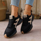 Casual lichtgewicht platform sneakers voor dames