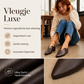 Chique damesplatte schoenen met spitse neus en V-snit