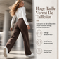 Dames retro jeans met hoge taille en wijde pijpen, soepel vallende denim broek tot op de grond