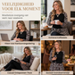 Dierenprint lange mouw top voor dames