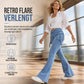 🔥 Nieuw & Trendy ✨ Dames High Stretch Skinny Cargo Flare Jeans – Hoge Taille met Klepzakken voor een Trendy & Comfortabele Pasvorm