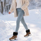 Warme antislip snowboots voor dames voor de winter
