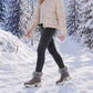 Warme antislip snowboots voor dames voor de winter