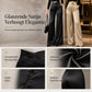 ✨ Nieuwe Collectie – Speciale Prijs! - Elegante satijnen hooggetailleerde wijde pijpen broek met asymmetrische taille ✨ luxe glans, slank silhouet, modieuze asymmetrische taille