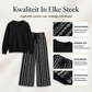 Vrouwen Casual ronde hals top & bedrukte broek set