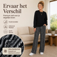 Vrouwen Casual ronde hals top & bedrukte broek set