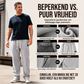 Casual wijde heren sweatpants met zakken