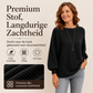 Dames Oversized Gebreid Shirt met Ribstruktuur