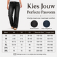 Dames Jeans met Hoge Taille, Wijde Pijpen en Stretch