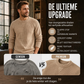 Klassiek round neck gebreid herentopje